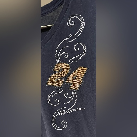 NASCAR Women’s Rhinestone #24 Size Large - Picture 3 of 4